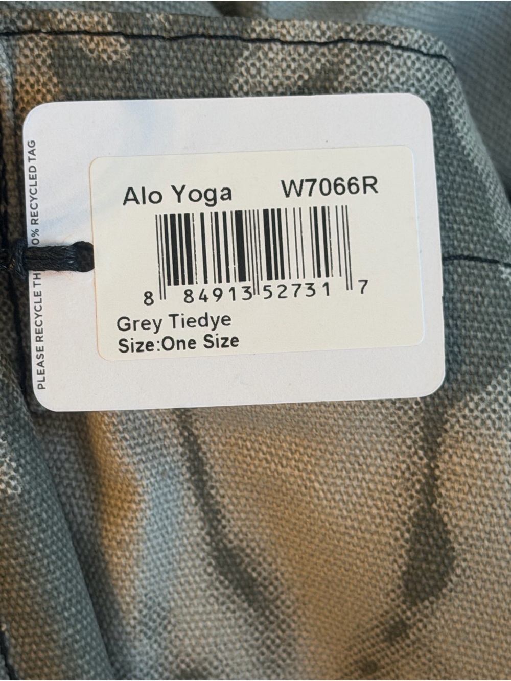 ALO Yoga Grey Tie-Dye Tote Bag - Picture 14 of 16